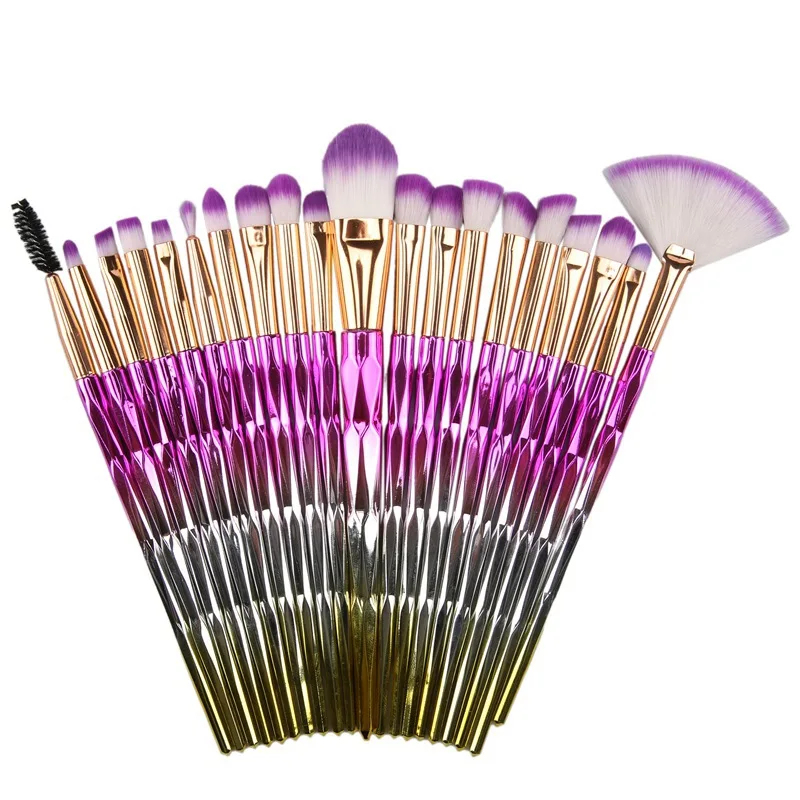 2021 hot sale professional 20 Pcs colorful makeup eye shadow brushes Customized logo
2021 hot sale professional 20 Pcs colorful makeup eye shadow brushes Customized logo
