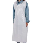 Disposable Non Women Barber Shop Hair Stylist Salon Dressing Bib Polyester Aprons With Logo