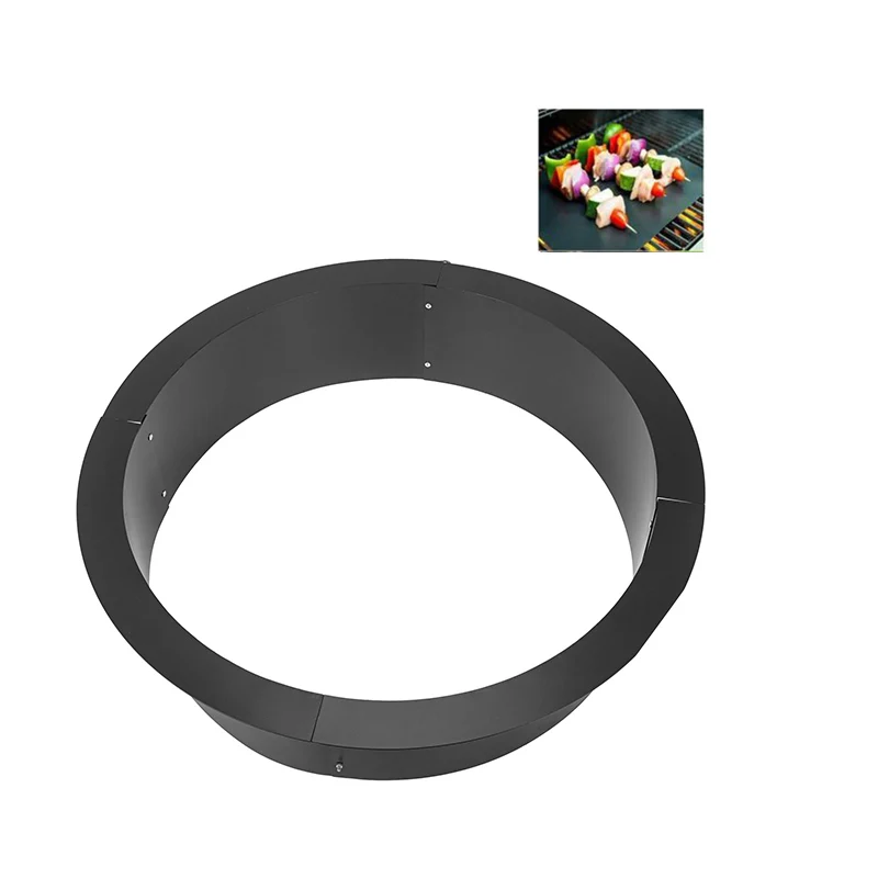 DIY Campfire Ring Fire Pit Ring 36 Inch Solid Steel Fire Pit Liner Ring 1.3 inch Thick
DIY Campfire Ring Fire Pit Ring 36 Inch Solid Steel Fire Pit Liner Ring 1.3 inch Thick