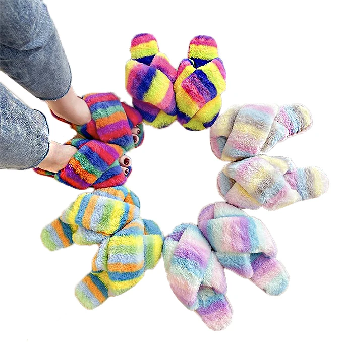 Winter Fur slippers female new home bottom warm sandals slides slippers popular fashion cotton slides slippers
Winter Fur slippers female new home bottom warm sandals slides slippers popular fashion cotton slides slippers