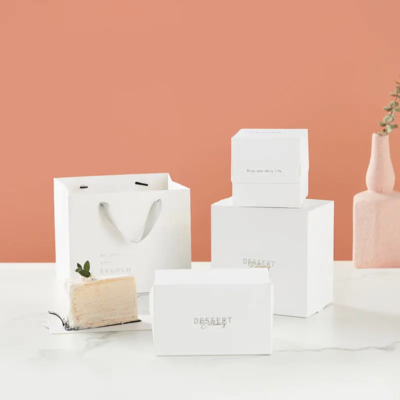 Portable Premium Durable Material French Dessert Storage Box Medium From China cake box paper
Portable Premium Durable Material French Dessert Storage Box Medium From China cake box paper