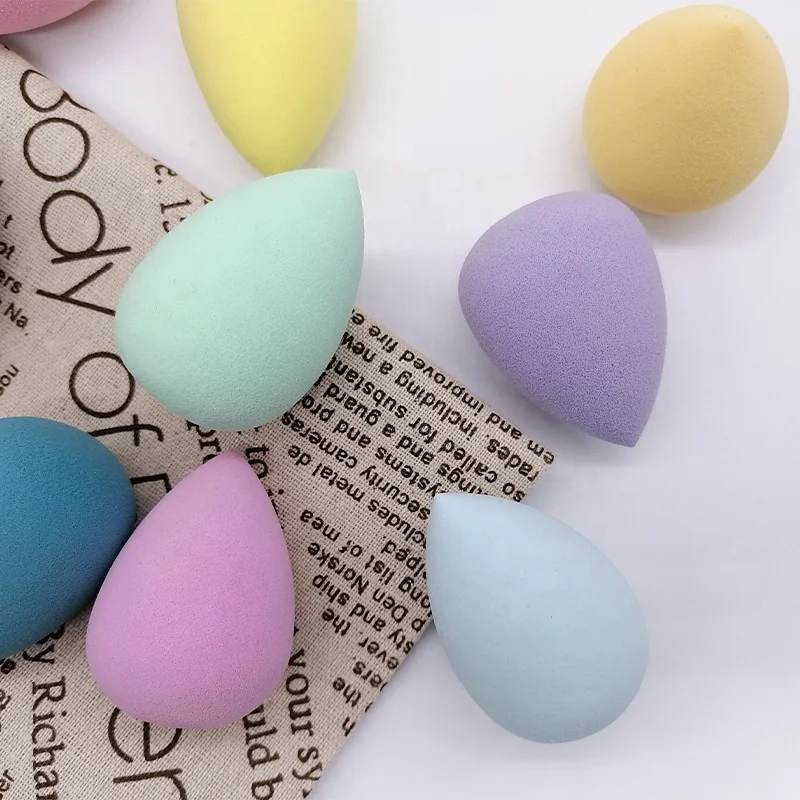 Amazon Hot Selling Teardrop Facial Beauty Sponge Puff Latex Free Makeup Sponge Free Samples, Cutomized color 
Amazon Hot Selling Teardrop Facial Beauty Sponge Puff Latex Free Makeup Sponge Free Samples, Cutomized color