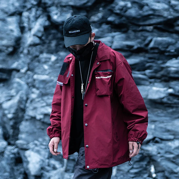 Killwinner hot selling sports casual women windbreaker street custom logo print plus size spring men waterproof jacket, Red,grey
Killwinner hot selling sports casual women windbreaker street custom logo print plus size spring men waterproof jacket, Red,grey