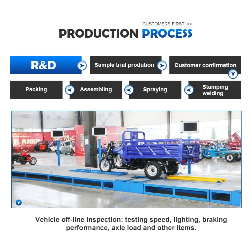 China Factory 650W Electric Tricycle Rickshaw / Passenger Rickshaw Cargo Electric Tricycle 3 wheels