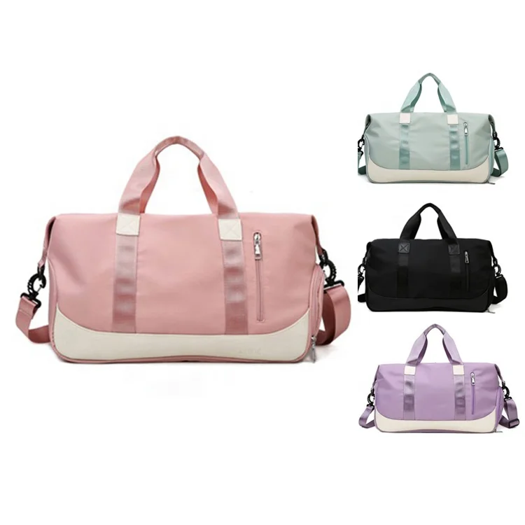 Customized Logo Unisex Gym Bag Sport Weekend Luggage Nylon Travel Duffle Bag, Green,pink,purple, black
Customized Logo Unisex Gym Bag Sport Weekend Luggage Nylon Travel Duffle Bag, Green,pink,purple, black