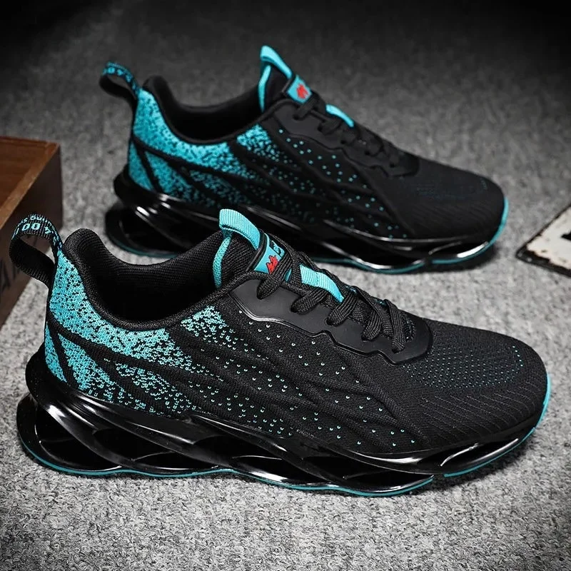 2021 New arrival wholesale men sports shoes white black sport shoes stylish men new design custom blade sneakers, Picture
2021 New arrival wholesale men sports shoes white black sport shoes stylish men new design custom blade sneakers, Picture