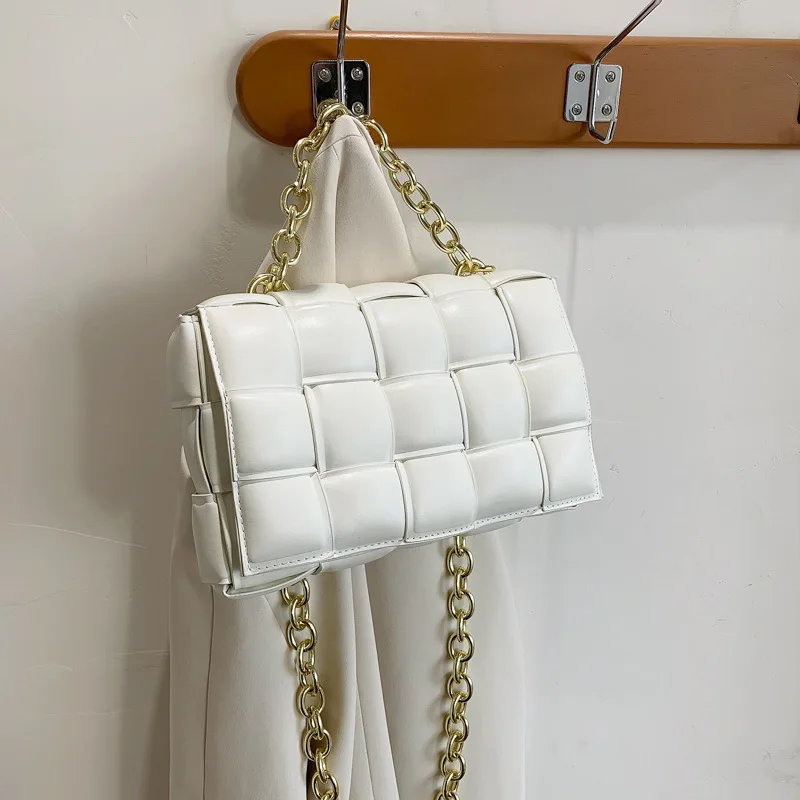 PU Girls Crossbody Shoulder Bag Long Chain Fashion Design Female Woven Square Messenger Hand Bags, Picture
PU Girls Crossbody Shoulder Bag Long Chain Fashion Design Female Woven Square Messenger Hand Bags, Picture