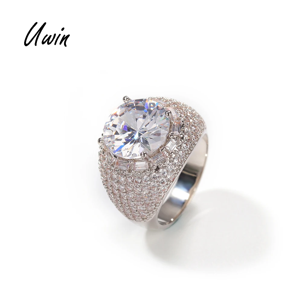 2020 Iced Out Hip Hop Diamond Rings wth 18K Gold Plated Women Men Finger Ring Wholesale Rapper Jewelry, Gold color / silver color
2020 Iced Out Hip Hop Diamond Rings wth 18K Gold Plated Women Men Finger Ring Wholesale Rapper Jewelry, Gold color / silver color