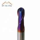 made in china factory direct sales NACO coating die ball-nose gear milling cutter