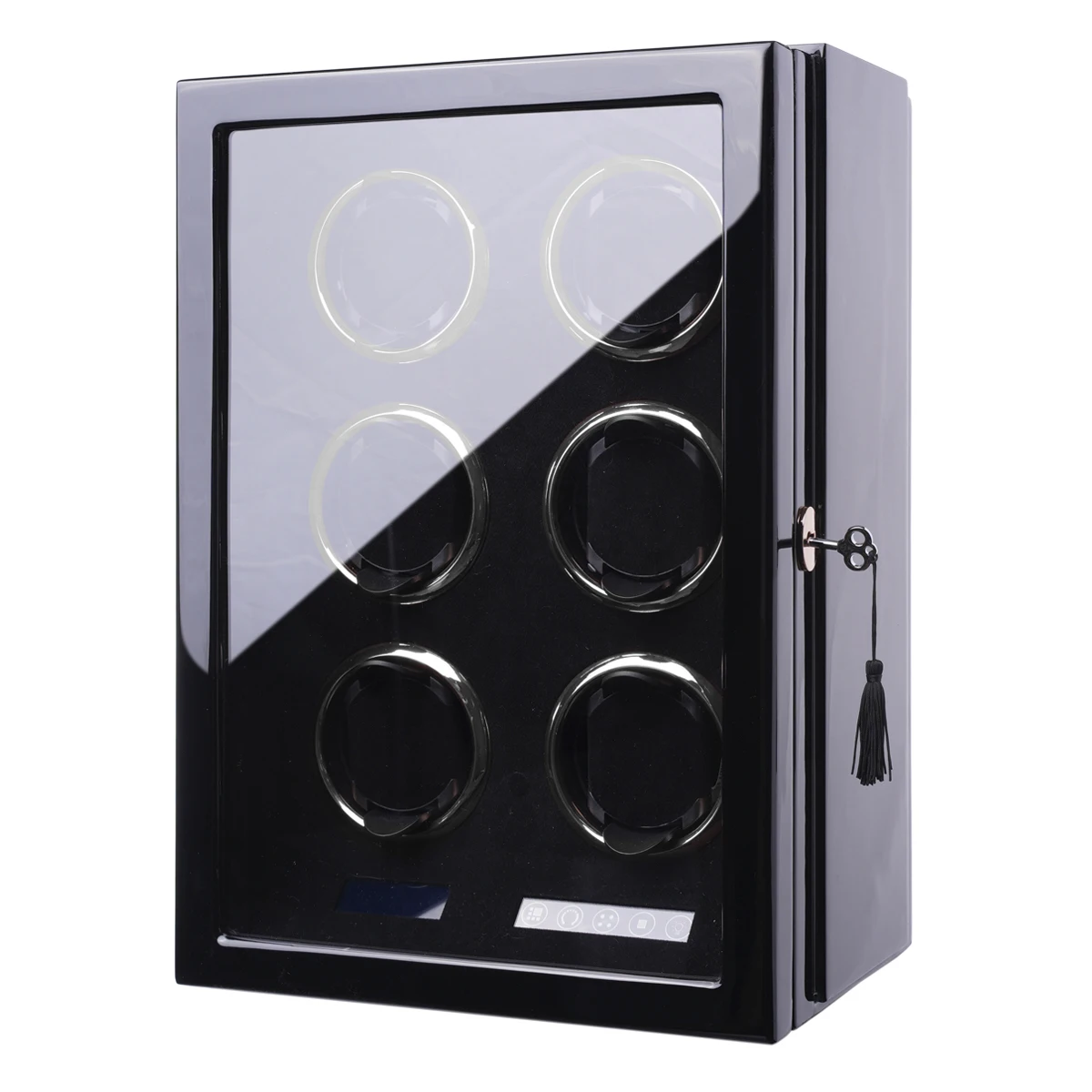 Newly Upgraded 6 Slot Automatic Winder Watch Box 
Newly Upgraded 6 Slot Automatic Winder Watch Box