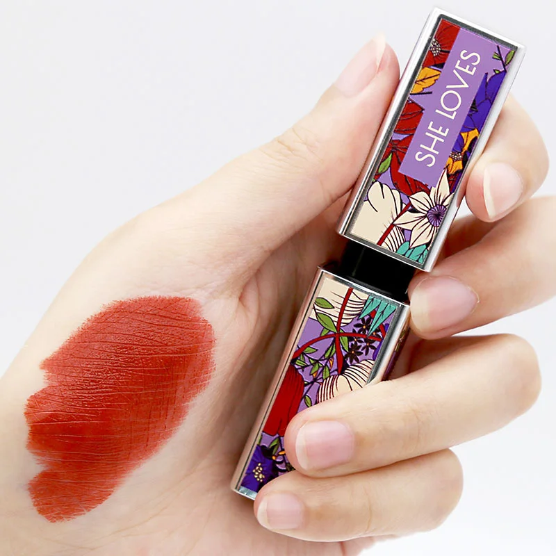 6-color Velvet Waterproof And Non Fading Genuine Matte Lipstick And Make-up Carved Lipstick, 6 colors to options
6-color Velvet Waterproof And Non Fading Genuine Matte Lipstick And Make-up Carved Lipstick, 6 colors to options