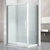 Complete all glass quadrant shower enclosure with tray