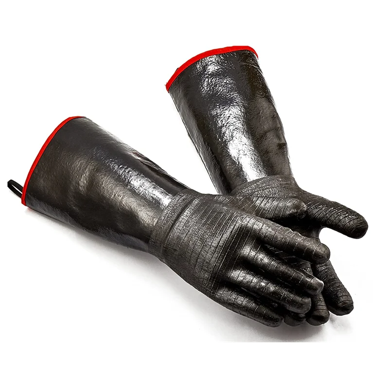 Amazon Hot Sale BBQ Gloves Heat Resistant Oven Gloves Cooking Barbecue Gloves, Great for Barbecue, Cooking,Baking, Black
Amazon Hot Sale BBQ Gloves Heat Resistant Oven Gloves Cooking Barbecue Gloves, Great for Barbecue, Cooking,Baking, Black
