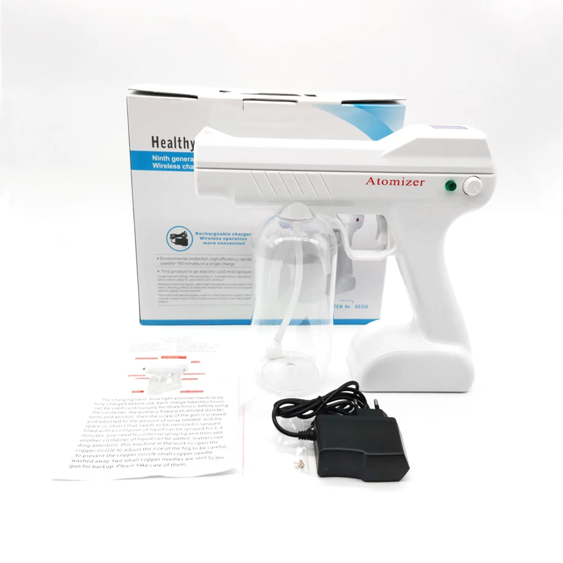 For Home, Office, School or Garden Mist Gun Handheld Rechargeable Nano Atomizer Sprayer Cordless Sprayer/
For Home, Office, School or Garden Mist Gun Handheld Rechargeable Nano Atomizer Sprayer Cordless Sprayer/