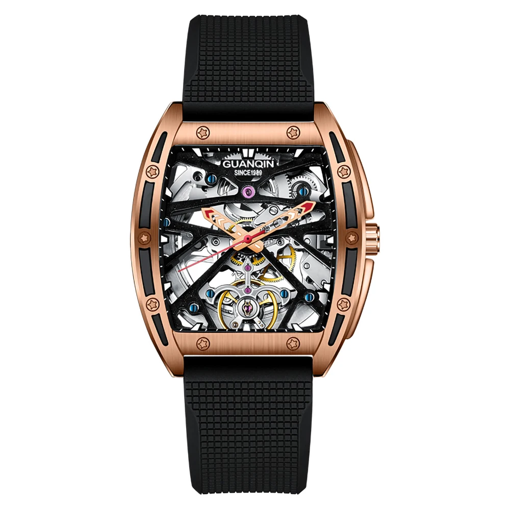 GuanQin Hot Sell Luxury Watch Classic Skeleton Mechanical Watches Men Wrist Waterproof Wrist Watches
GuanQin Hot Sell Luxury Watch Classic Skeleton Mechanical Watches Men Wrist Waterproof Wrist Watches