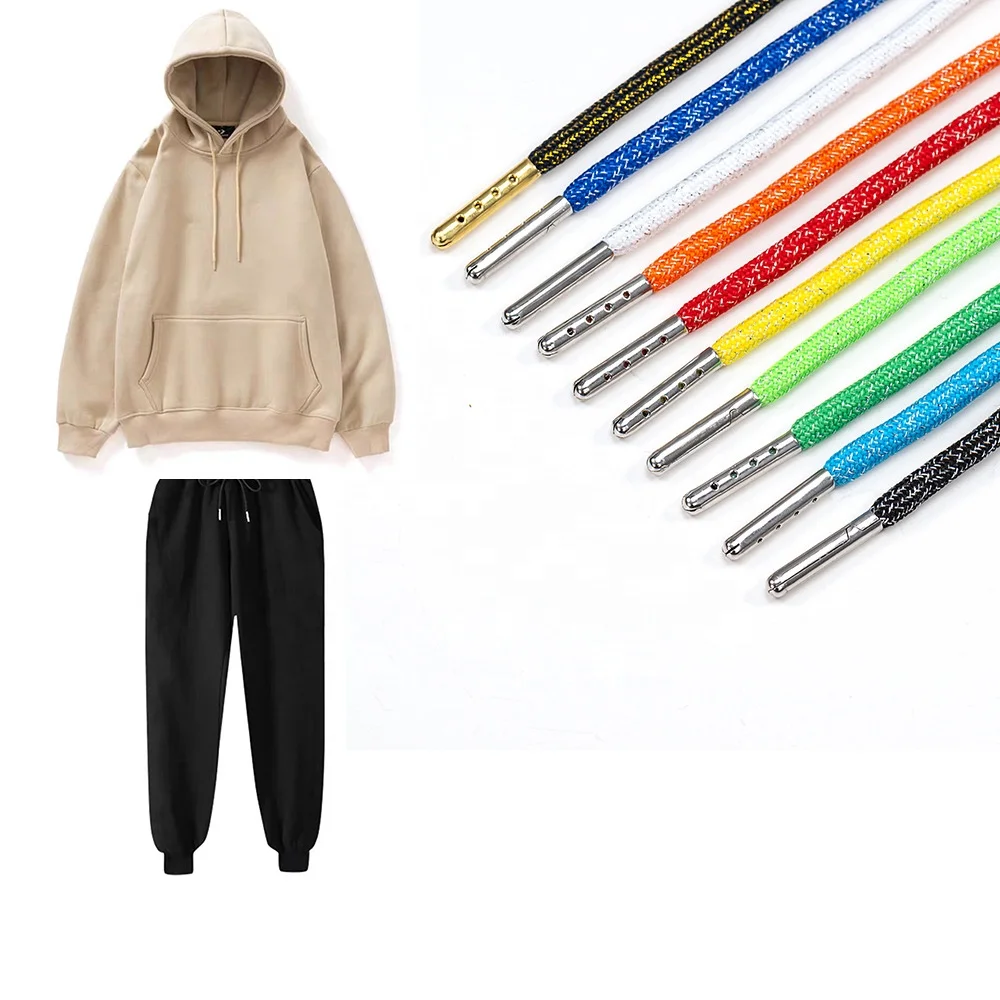 Colorful Custom Bulk Fashion Metal Tip Round Rope Shoelaces Metal For Basketball Shoe Sweater Sweatpants, As picture
Colorful Custom Bulk Fashion Metal Tip Round Rope Shoelaces Metal For Basketball Shoe Sweater Sweatpants, As picture