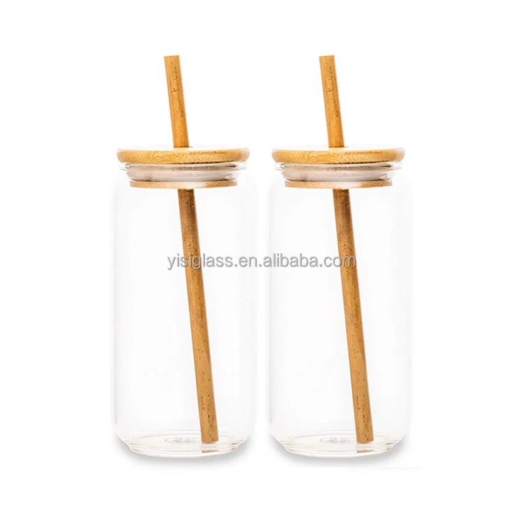 High Quality Transparent 16oz Can Shaped Containers Bamboo Lid Cola Beer Glass Cup with Straw, Transparent clear
High Quality Transparent 16oz Can Shaped Containers Bamboo Lid Cola Beer Glass Cup with Straw, Transparent clear