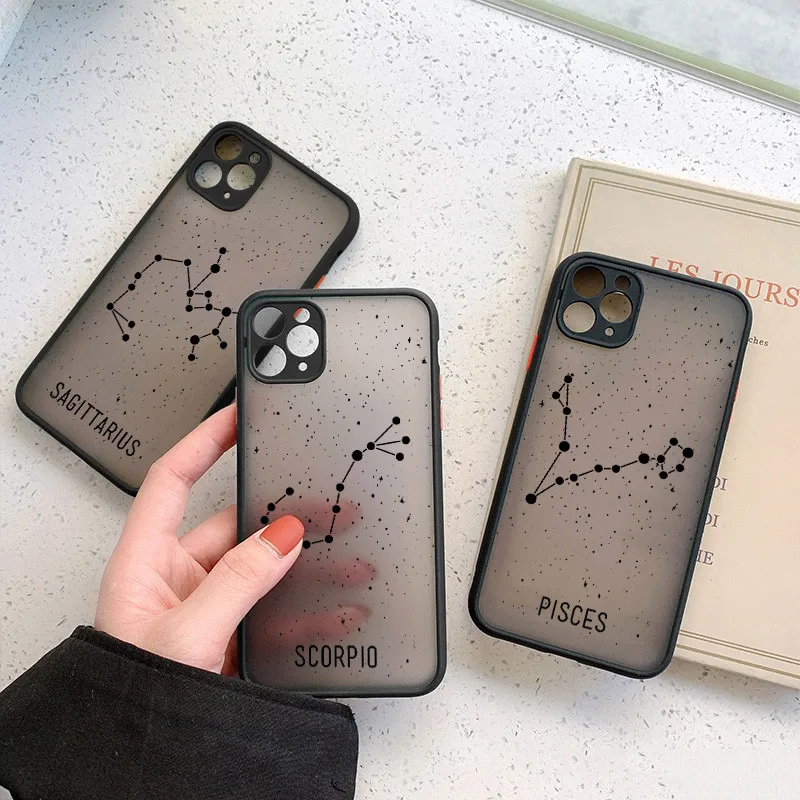 Twelve constellations Phone Case For iPhone 13 12 11 Pro Max 6s 7 8 Plus SE2020 X XR XS Max Cases For iPhone Hard PC Back Cover, 2 colors
Twelve constellations Phone Case For iPhone 13 12 11 Pro Max 6s 7 8 Plus SE2020 X XR XS Max Cases For iPhone Hard PC Back Cover, 2 colors