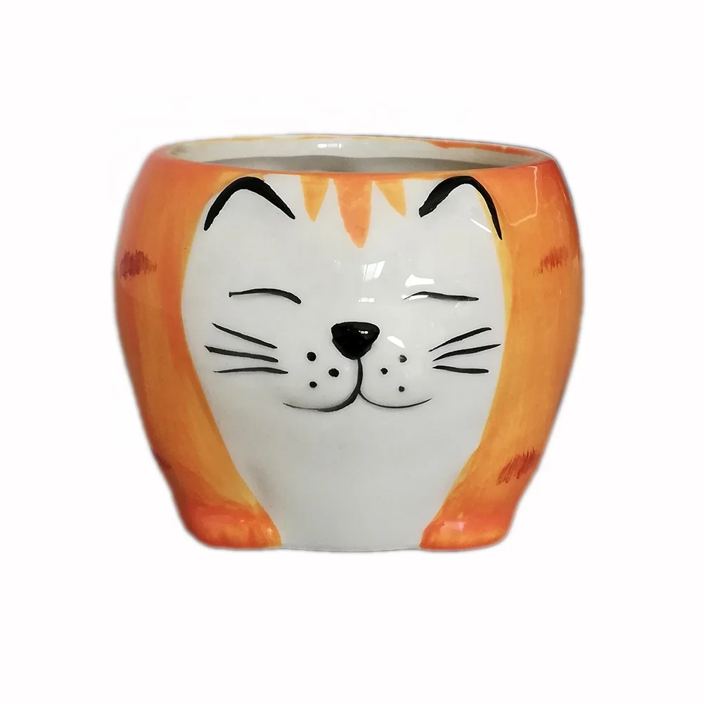 Personalized customer design low capacity 150ml 3d animal cat design ceramic water mug cup for export, Yellow
Personalized customer design low capacity 150ml 3d animal cat design ceramic water mug cup for export, Yellow