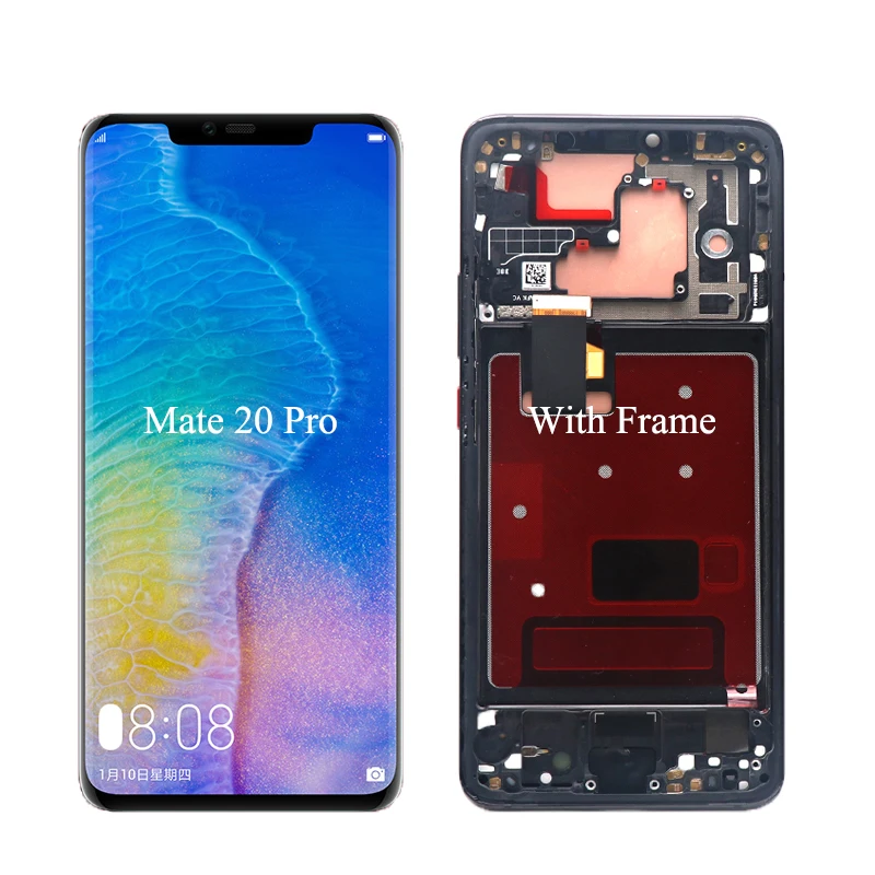 Original Mobile phone LCD For Huawei Mate 20 Pro LYA-L29 LCD Display Screen Touch Panel Digitizer With Fingerprint with frame
Original Mobile phone LCD For Huawei Mate 20 Pro LYA-L29 LCD Display Screen Touch Panel Digitizer With Fingerprint with frame