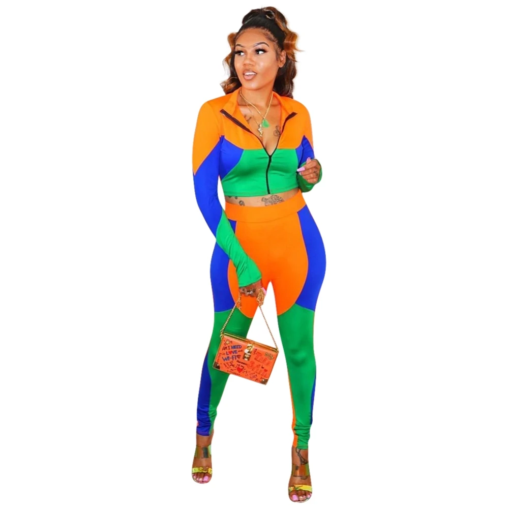 Fashion design sexy contrast two piece pants set bodycon pants set women suit sets
Fashion design sexy contrast two piece pants set bodycon pants set women suit sets