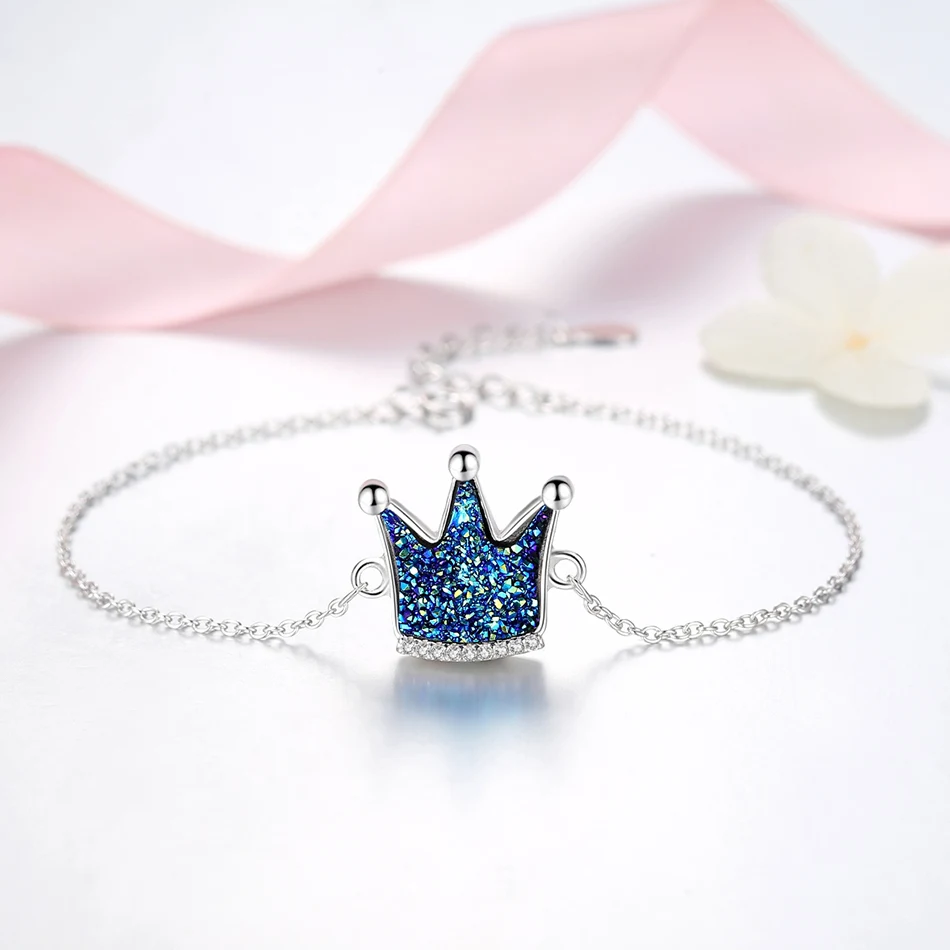 Top Sell 925 Sterling Silver Crown Bracelets With Cubic Zircon Women's Jewelry Wedding Gifts Silver Bracelets
Top Sell 925 Sterling Silver Crown Bracelets With Cubic Zircon Women's Jewelry Wedding Gifts Silver Bracelets