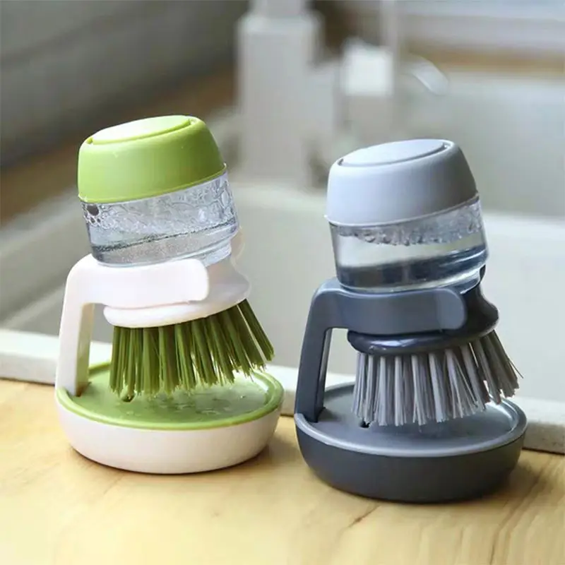 Kitchen Cleaning Brush 2 In 1 Long Handle Cleaning Brush With Sponge Dispenser Dish Washing Brush Kitchen Tools
Kitchen Cleaning Brush 2 In 1 Long Handle Cleaning Brush With Sponge Dispenser Dish Washing Brush Kitchen Tools