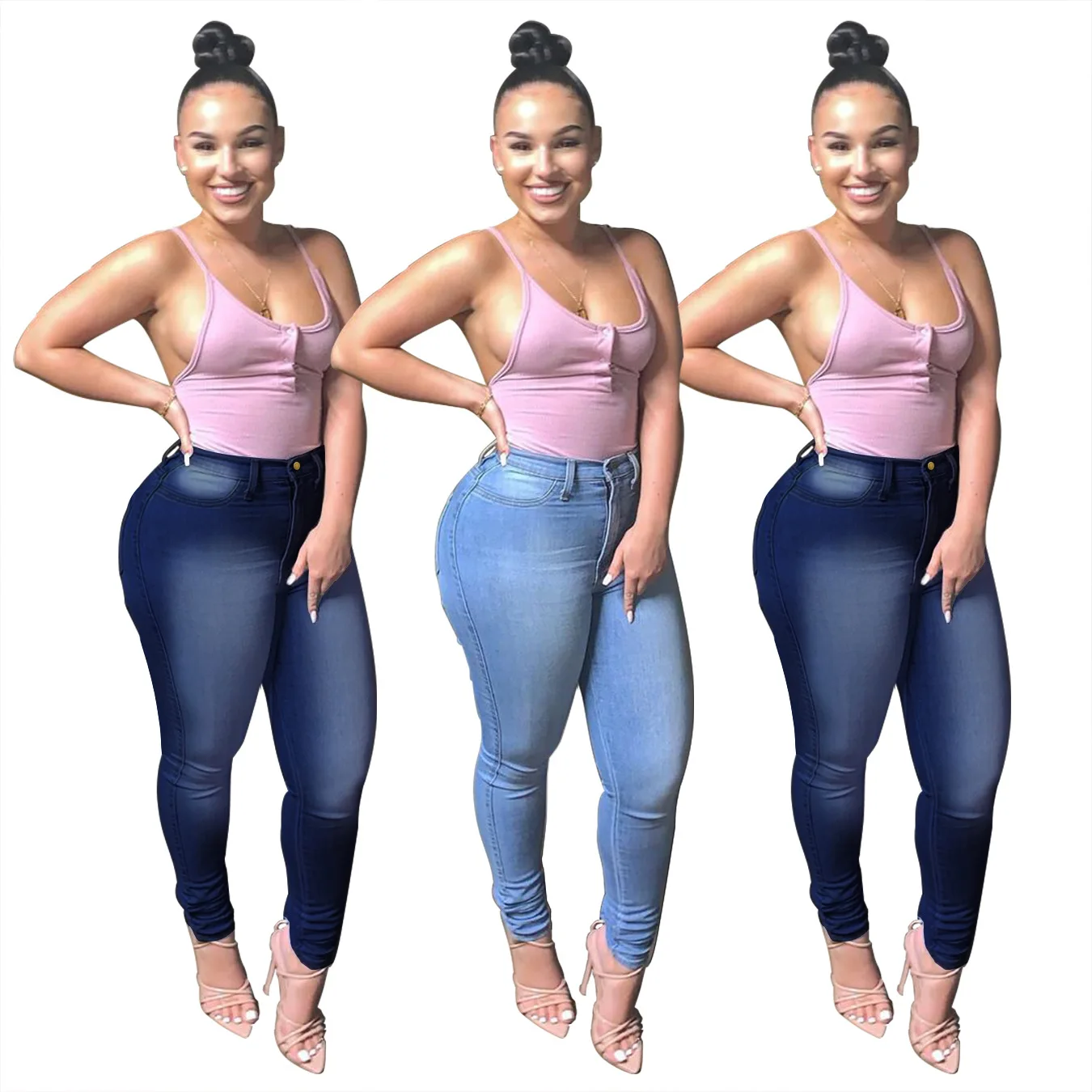 Designers Mid Waist Boot Cut Rock Revival For 2020 Irregular Pearl Seluar Women Apparel Loose Fit Denim Jeans, As shown
Designers Mid Waist Boot Cut Rock Revival For 2020 Irregular Pearl Seluar Women Apparel Loose Fit Denim Jeans, As shown
