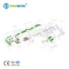Wasted Recycled Plastic PET Bottle Flake Washing Recycling Machine Line