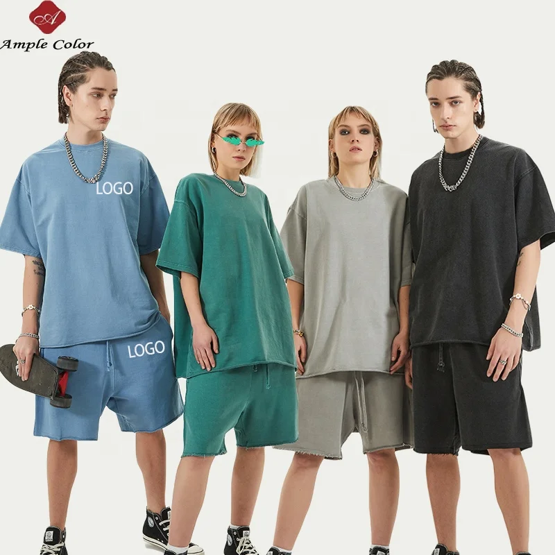 2022 Summer 2 Piece Short Set Unisex Joggers Sweat Pants Oversized Cotton T Shirt And Short Set Custom Mens Track Suit Sets
2022 Summer 2 Piece Short Set Unisex Joggers Sweat Pants Oversized Cotton T Shirt And Short Set Custom Mens Track Suit Sets