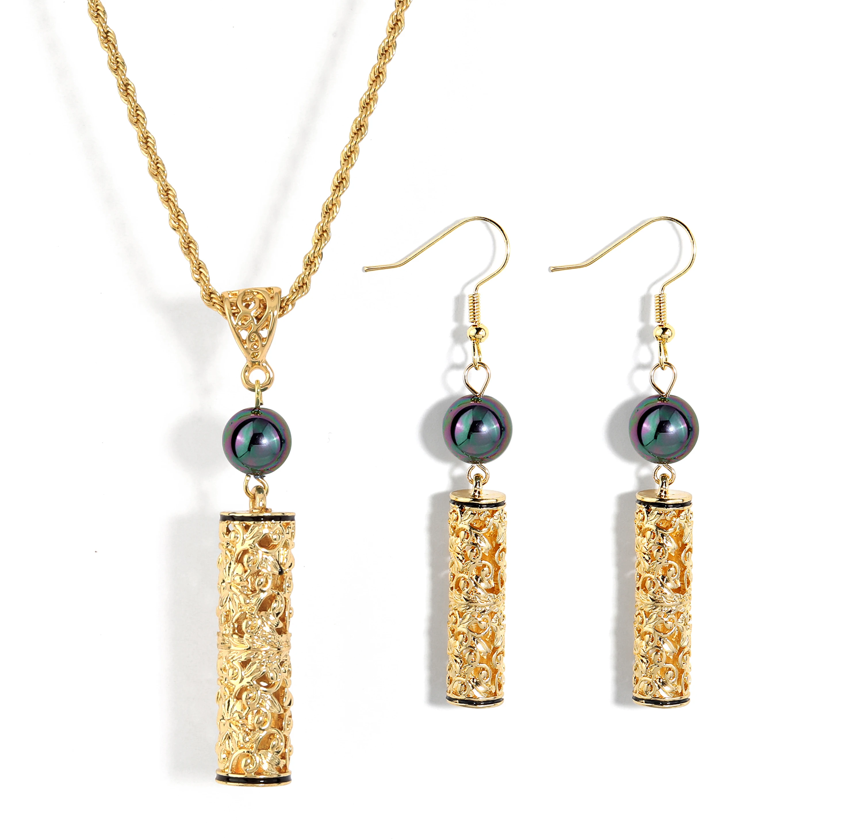 2023 Hot sale 14k gold plated tube design earrings necklace set jowellery jewelry set
2023 Hot sale 14k gold plated tube design earrings necklace set jowellery jewelry set