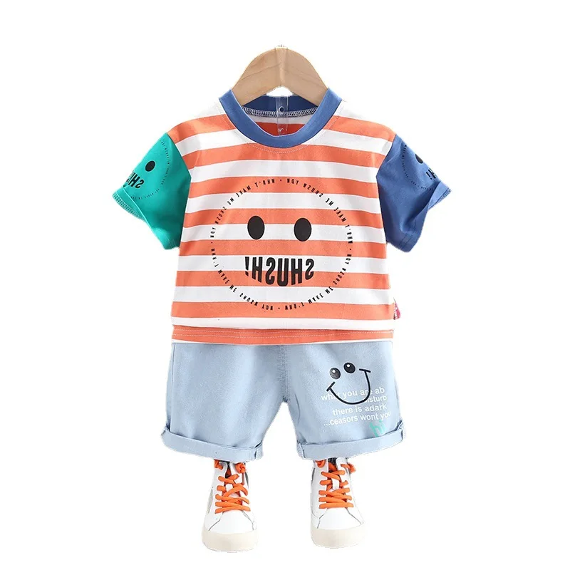 2021 new Summer Children's T-shirt Shorts Sets Boy Girl Baby Clothing Sets Wholesale Kids Clothes Newborn Clothes Sets, Red,black
2021 new Summer Children's T-shirt Shorts Sets Boy Girl Baby Clothing Sets Wholesale Kids Clothes Newborn Clothes Sets, Red,black