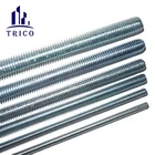 DIN steel thread rod galvanized thread rod