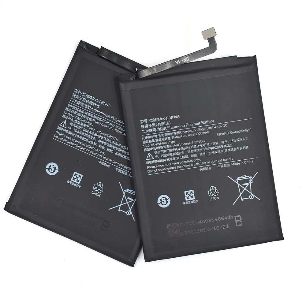 Wholesale 3.85V 4000mAh Mobile Phone Battery For Xiaomi Redmi Note7 Note 7 Pro BN4A Battery
Wholesale 3.85V 4000mAh Mobile Phone Battery For Xiaomi Redmi Note7 Note 7 Pro BN4A Battery