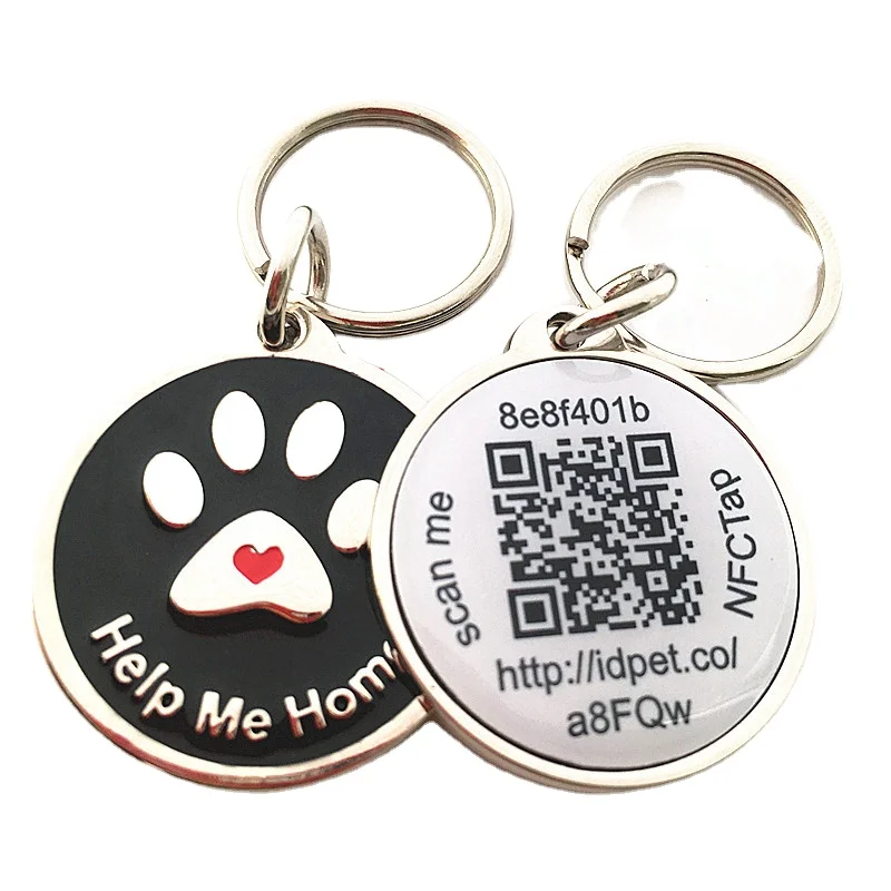 Placa De Identificacion Para Mascotas Stainless Steel Round Military Tag Nametag With Badge Qr Code Dog Pet ID
Placa De Identificacion Para Mascotas Stainless Steel Round Military Tag Nametag With Badge Qr Code Dog Pet ID