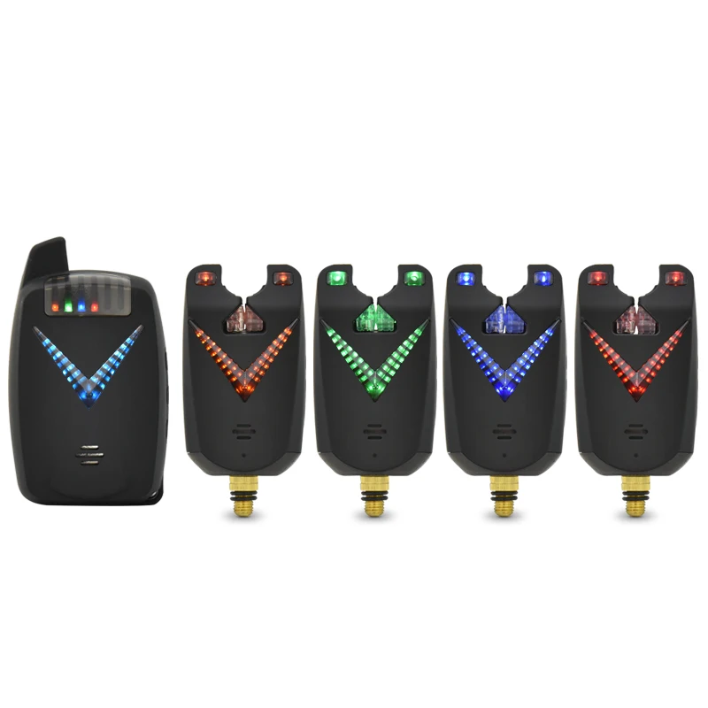 Black Color Wireless Carp Night Fishing Bite Alarm factory