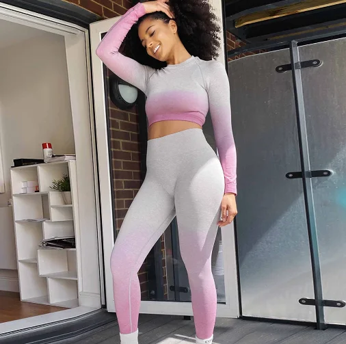 Winter Yoga Set Long Sleeve Crop Top Shirt Seamless Leggings Women Gym Set Clothes Workout Fitness Sportswear Fitness
Winter Yoga Set Long Sleeve Crop Top Shirt Seamless Leggings Women Gym Set Clothes Workout Fitness Sportswear Fitness