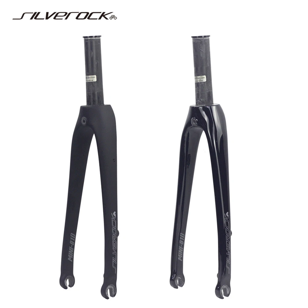 SILVEROCK Carbon Fork 20in Plus 406 22" 451 Caliper Brake Disc Brake 100mm Flat Mount for Tyrell FNHON TERN Folding Kids Bikes
SILVEROCK Carbon Fork 20in Plus 406 22" 451 Caliper Brake Disc Brake 100mm Flat Mount for Tyrell FNHON TERN Folding Kids Bikes