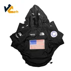 Dog Coat 2019 New Design Fashion Pet Dog Rain Coat For Dog Jacket With US Flag
