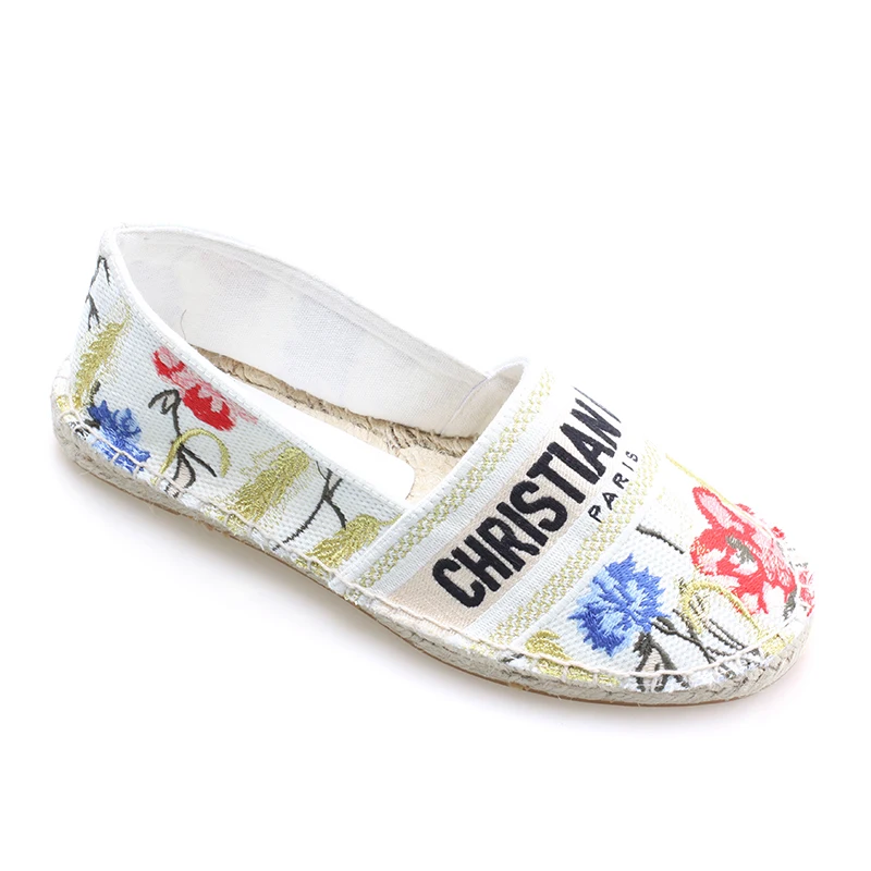 the most fashion women woven knit material basic jute comfortable insole luxury customized espadrilles flat shoes, White
the most fashion women woven knit material basic jute comfortable insole luxury customized espadrilles flat shoes, White