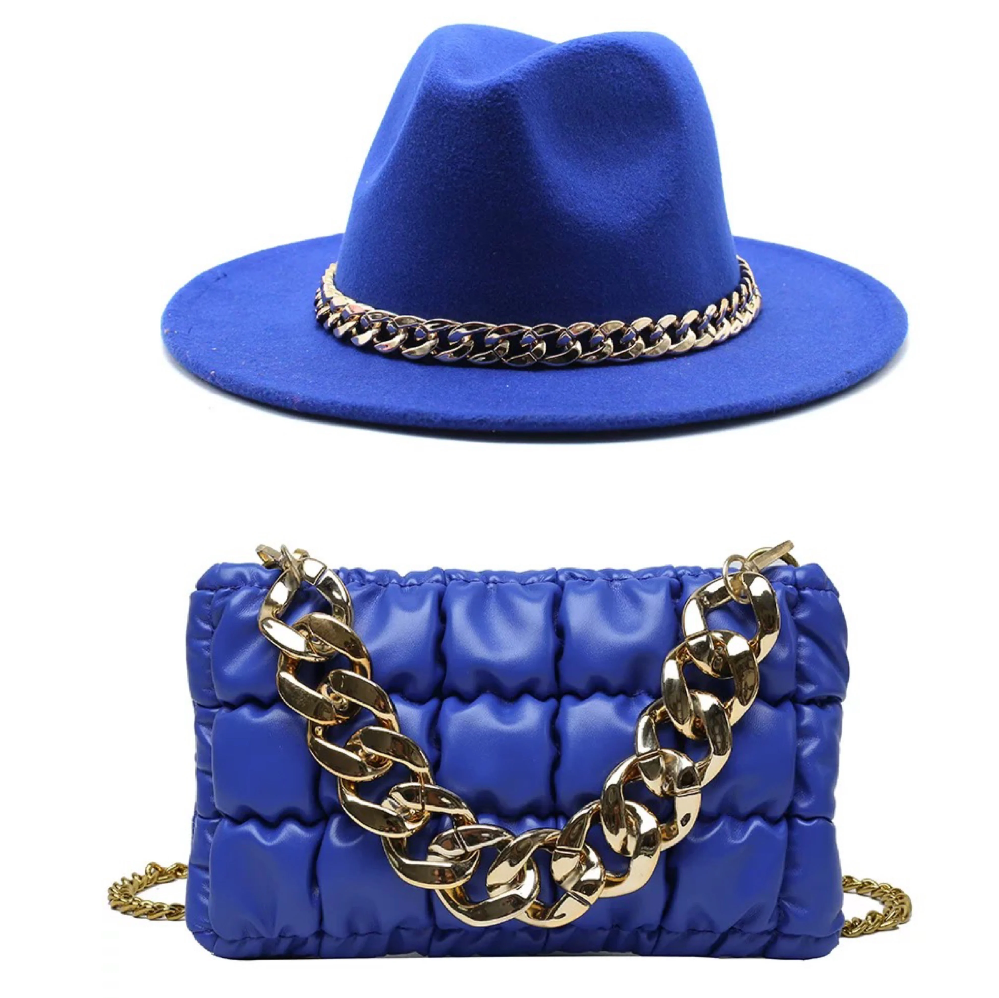 Wholesale small square handbag with gold chain women shoulder bags fashion woolen hat bag and hats sets ladies messenger bags, As picture
Wholesale small square handbag with gold chain women shoulder bags fashion woolen hat bag and hats sets ladies messenger bags, As picture