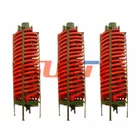 Hot Selling Gold Sand Separating Machine Gold Mining Spiral Chute Coal Machinery Gravity Spiral Separator