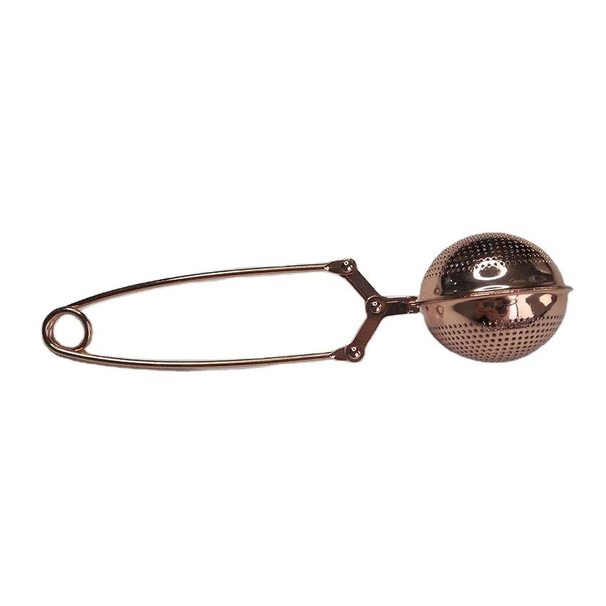 SS304 stainless steel tea clip metal tea strainer with handle, Sliver or gold
SS304 stainless steel tea clip metal tea strainer with handle, Sliver or gold