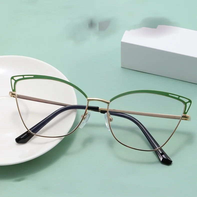 3592 Fashion Cat Eye Glasses Frame Women Anti-Blue Light Computer Glasses Metal Retro Optical Eyeglasses Frame
3592 Fashion Cat Eye Glasses Frame Women Anti-Blue Light Computer Glasses Metal Retro Optical Eyeglasses Frame