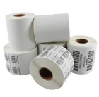 Wholesale a4 paper barcode sticker adhesive paper roll for barcode