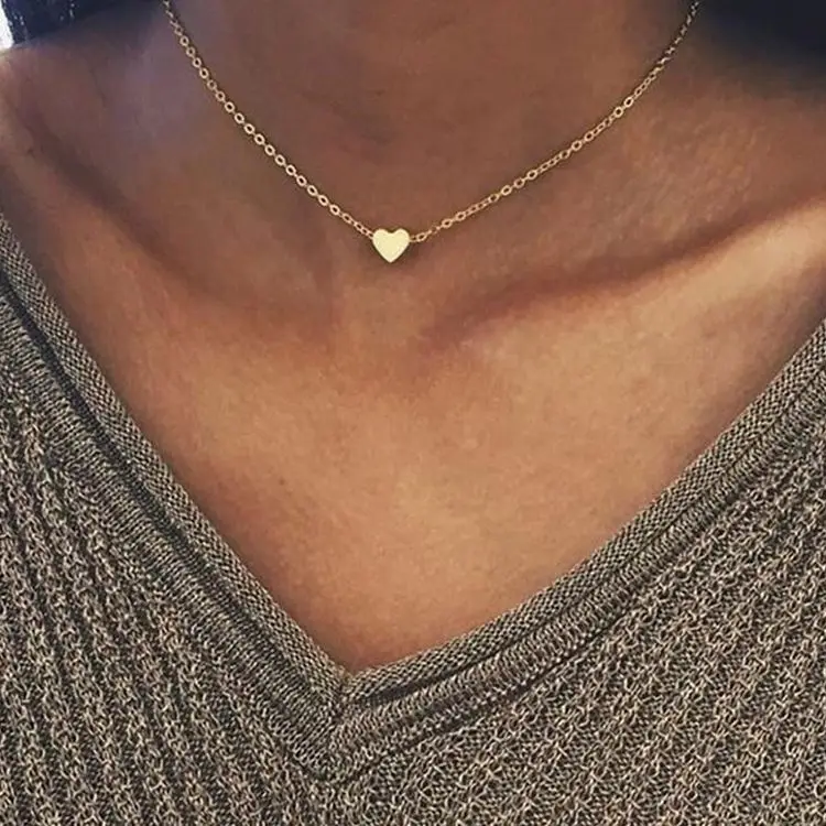 Women Tiny Personalized Love Initial Stainless Steel Gold Plated Blank Heart Necklace
Women Tiny Personalized Love Initial Stainless Steel Gold Plated Blank Heart Necklace