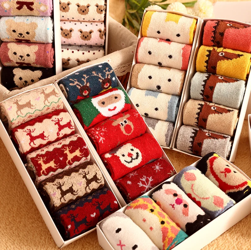 Socks Box Gift Set Wool Blend Cute Cat Dot Promotion Cheap Warm Thicken Thermal Boho Thick Wool Socks Women, As picture shows
Socks Box Gift Set Wool Blend Cute Cat Dot Promotion Cheap Warm Thicken Thermal Boho Thick Wool Socks Women, As picture shows