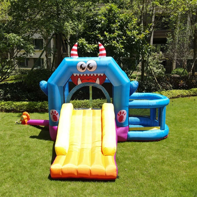 Happy Lion Inflatable Bounce housedemon design kids pony inflatable home bouncer with ball pool
Happy Lion Inflatable Bounce housedemon design kids pony inflatable home bouncer with ball pool