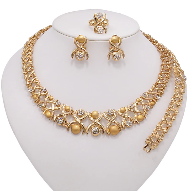 Yulaili Jewelry Copper Alloy Latest original crystal Fashion Jewelry Set with 18K Gold Plated
Yulaili Jewelry Copper Alloy Latest original crystal Fashion Jewelry Set with 18K Gold Plated