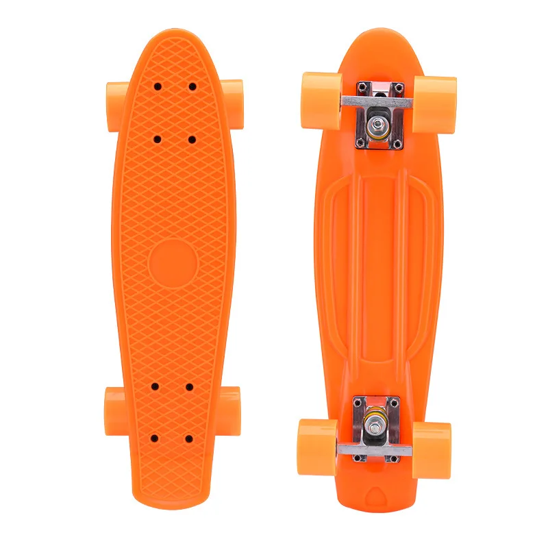 Custom logo High bounce color Deck cruiser plastic skateboard with 4 wheels Aluminum truck
Custom logo High bounce color Deck cruiser plastic skateboard with 4 wheels Aluminum truck